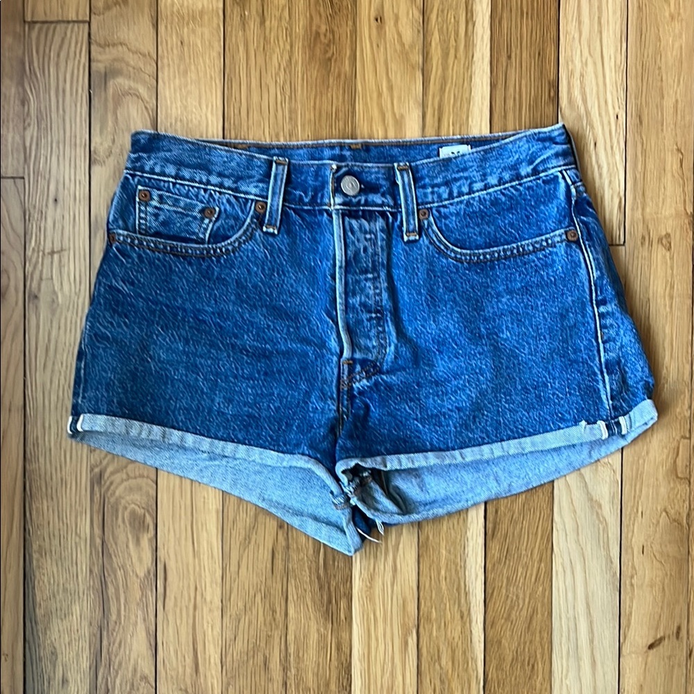 Classic Levi Denim Women's Shorts